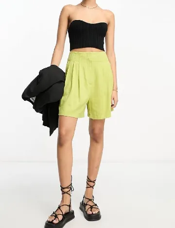 Pantaloni scurti ASOS, verde