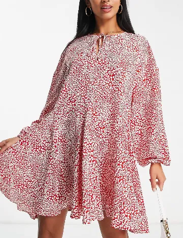 Rochie scurta Glamorous, rosu Rosu