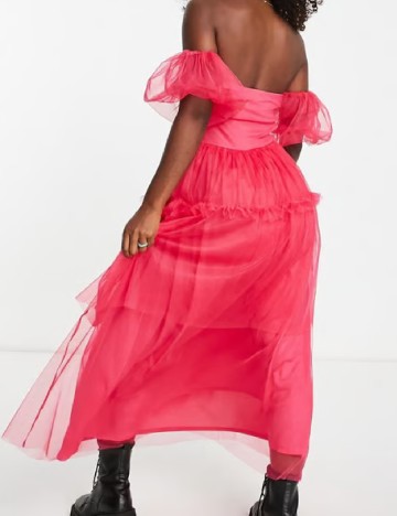 Rochie medie Miss Selfridge, roz