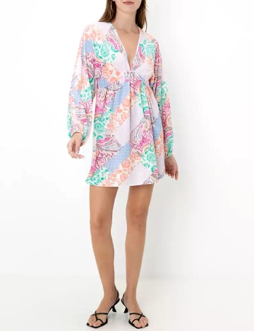 Rochie scurta ASOS, mix culori