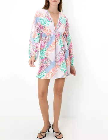Rochie scurta ASOS, mix culori