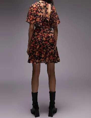 Rochie scurta Top Shop, mix culori