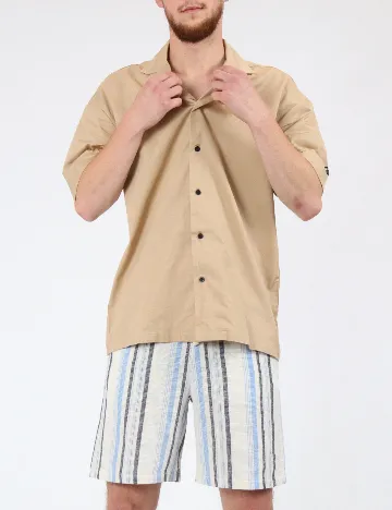 Camasa DRDENIM, crem Crem