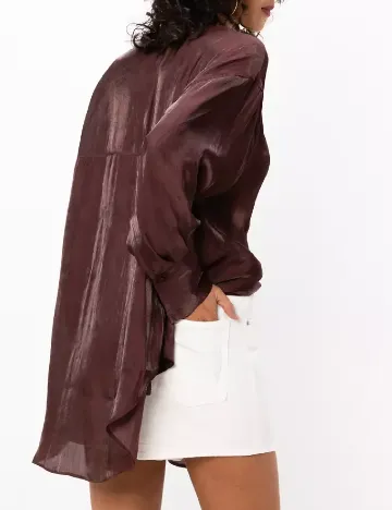 Camasa Oversize ASOS, maro