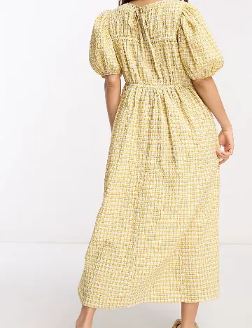 Rochie medie ASOS, galben