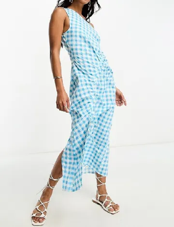 Rochie medie ASOS, albastru