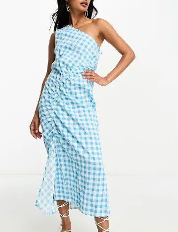 Rochie medie ASOS, albastru