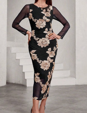 Rochie lunga SHEIN, negru
