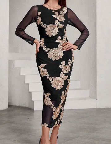 Rochie lunga SHEIN, negru
