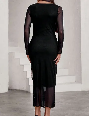 Rochie lunga SHEIN, negru