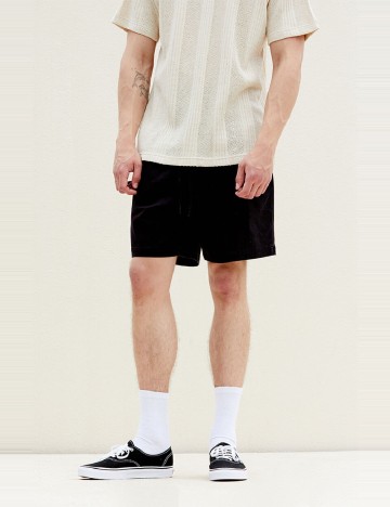 Pantaloni scurti Pacsun, negru