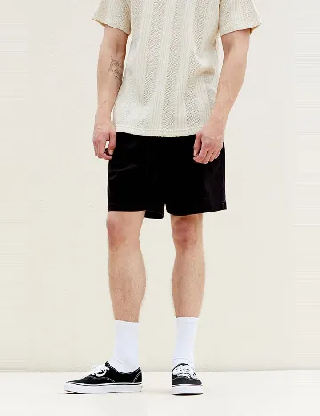 Pantaloni scurti Pacsun, negru Negru