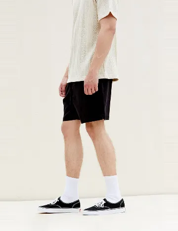 Pantaloni scurti Pacsun, negru Negru