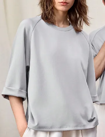 Bluza SHEIN, gri Gri
