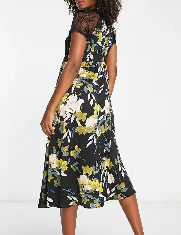 Rochie medie Liquorish, negru Negru