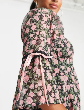 Rochie scurta Miss Selfridge, floral print Floral print