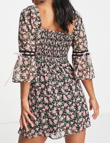 Rochie scurta Miss Selfridge, floral print Floral print