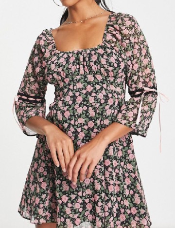 Rochie scurta PETITES MISS SELFRIDGE, floral print