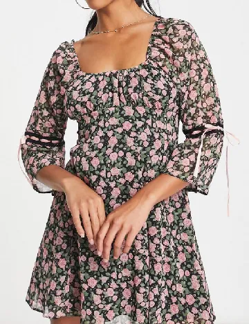 Rochie scurta PETITES MISS SELFRIDGE, floral print Floral print
