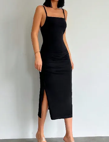 Rochie medie SHEIN, negru Negru