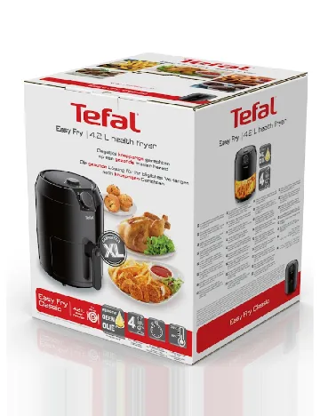Friteuza cu aer cald Tefal Easy Fry Classic XL, 1500W, capacitate 4.2L Tefal, negru