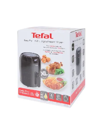 Friteuza cu aer cald Tefal, negru Negru