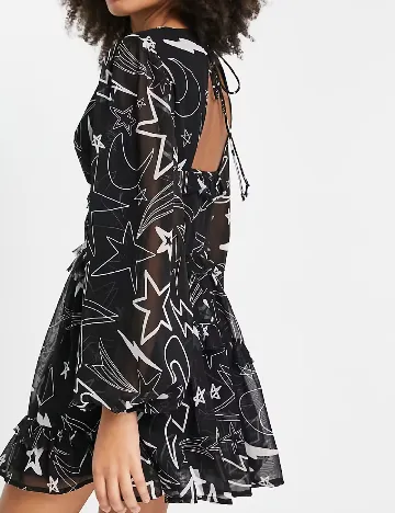 Rochie scurta ASOS, negru