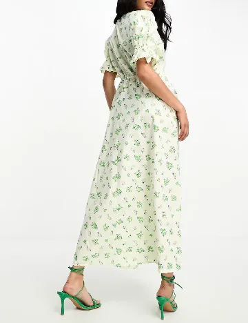 Rochie medie ASOS, verde