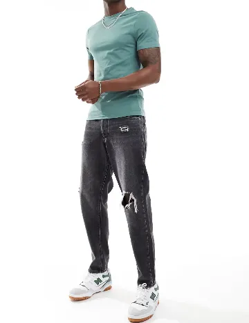Tricou ASOS, turcoaz Verde