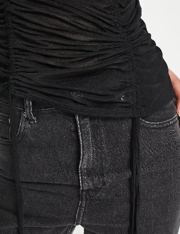 Maiou Top Shop, negru Negru