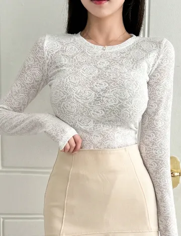 Bluza Dazy, alb