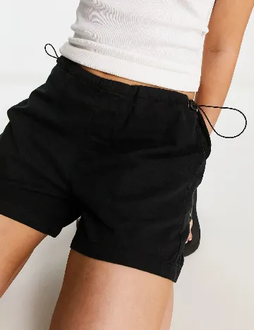 Pantaloni scurti COLLUSION, negru Negru
