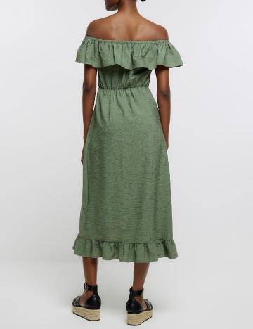 Rochie medie River Island, verde