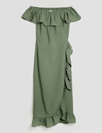 Rochie medie River Island, verde