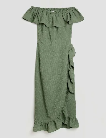 Rochie medie River Island, verde