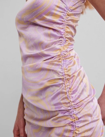 Rochie scurta Pieces, mov