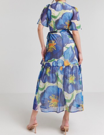 Rochie medie Hope & Ivy, albastru