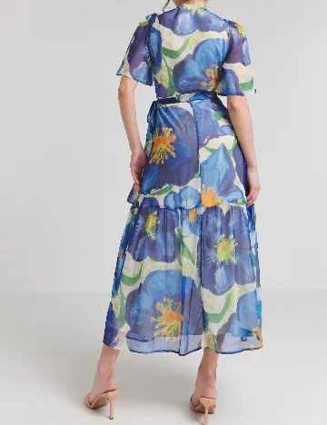 Rochie medie Hope & Ivy, albastru