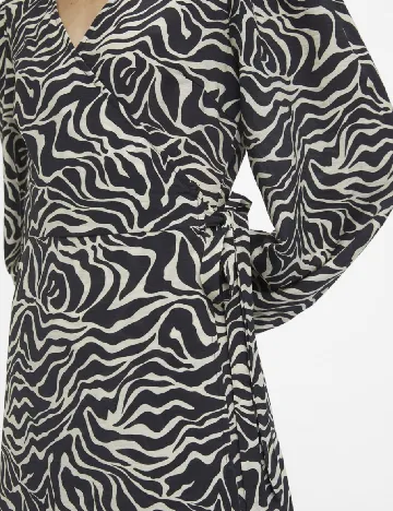Rochie medie Object, negru Negru