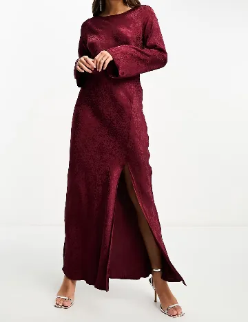 Rochie lunga Nobody s child, visiniu Rosu