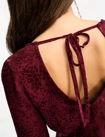 Rochie lunga Nobody s child, visiniu Rosu