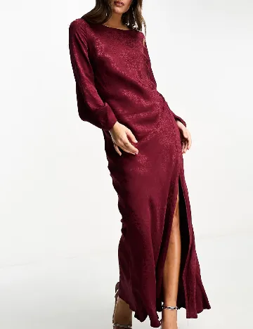 Rochie lunga Nobody s child, visiniu Rosu