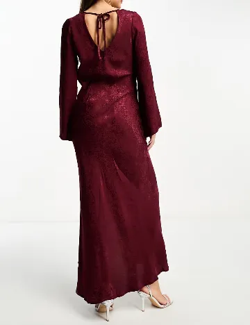Rochie lunga Nobody s child, visiniu Rosu