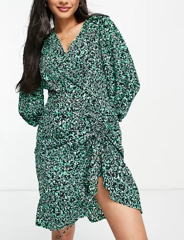 Rochie scurta Vero Moda, verde Verde
