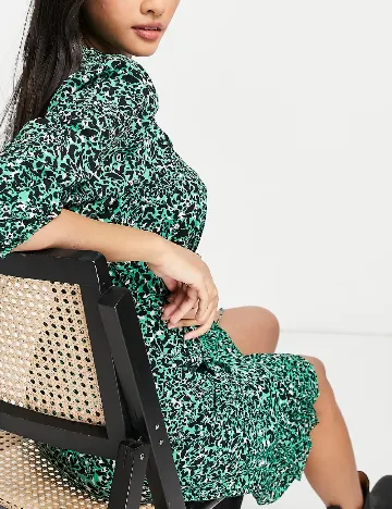 Rochie scurta Vero Moda, verde Verde