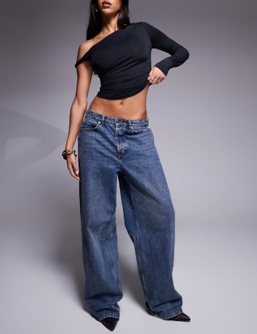 Top ASOS, negru