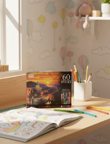 Set creioane colorate Craft Sensations, mix culori