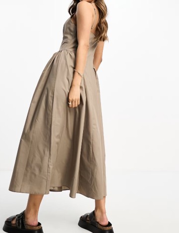 Rochie lunga ASOS, maro