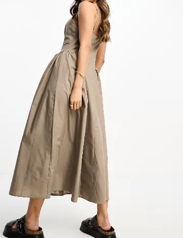 Rochie lunga ASOS, maro