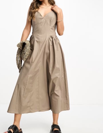 Rochie lunga ASOS, maro
